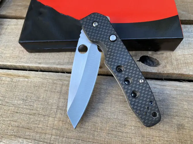 New Outdoor 9cr18mov Blade Tactical Folding Knife G10 + Carbon Fiber Handle High Quality Outdoor Camping Safety Pocket Knives
New Outdoor 9cr18mov Blade Tactical Folding Knife G10 + Carbon Fiber Handle High Quality Outdoor Camping Safety Pocket Knives