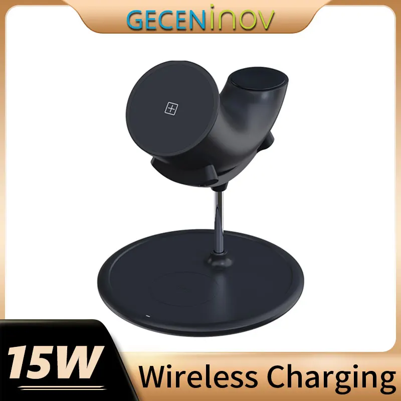 15W 3-in-1 Magnetic Wireless Charger For iPhone 13 12 11 Pro XS Xs Max for Huawei P30 Pro/Mate 30/Mate 20 Pro Fast Charging
15W 3-in-1 Magnetic Wireless Charger For iPhone 13 12 11 Pro XS Xs Max for Huawei P30 Pro/Mate 30/Mate 20 Pro Fast Charging