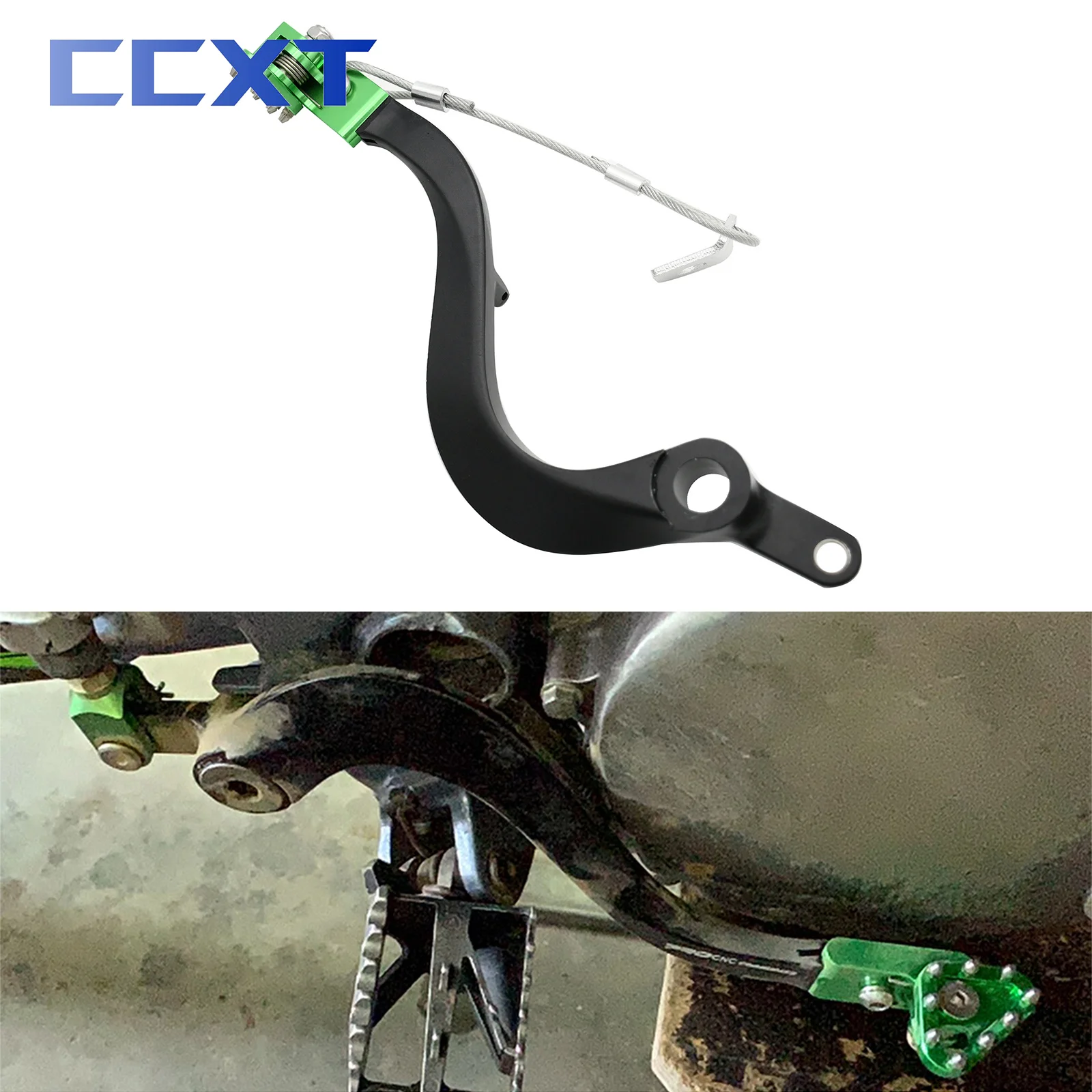 

Motorcycle CNC Foot Brake Rear Lever Pedal For KAWASAKI KX 250 450 250F 450F KX250 KX450 KXF250 KXF450 KX250F KX450F KLX450R