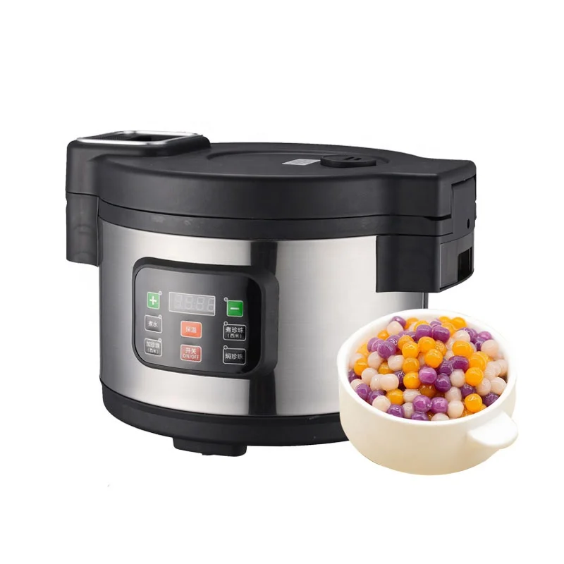 Newest Type Automatic Smart Brown Sugar Tapioca Ball Pot 12L Milk Tea Pearl Cooker
Newest Type Automatic Smart Brown Sugar Tapioca Ball Pot 12L Milk Tea Pearl Cooker