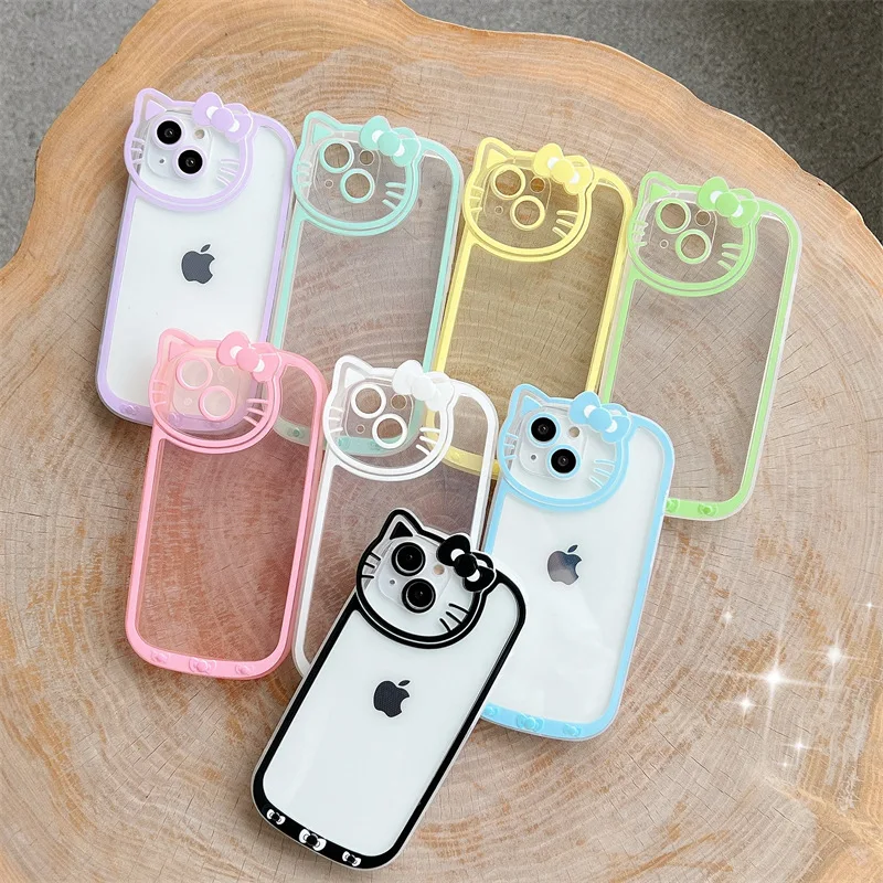 Simple Lovely Cartoon Cat Transparent Silica Gel Cover for IPhone 11 12 13 Pro X XR XS Max Shockproof Phone Case IPhone 13 Case
Simple Lovely Cartoon Cat Transparent Silica Gel Cover for IPhone 11 12 13 Pro X XR XS Max Shockproof Phone Case IPhone 13 Case
