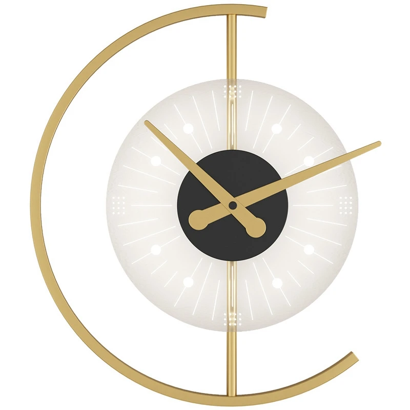 Clock Wall Lamp Aluminum Clock Wall Light Living Room Background Wall Bedroom Bedside Modern Simple Decorative Lamp
Clock Wall Lamp Aluminum Clock Wall Light Living Room Background Wall Bedroom Bedside Modern Simple Decorative Lamp