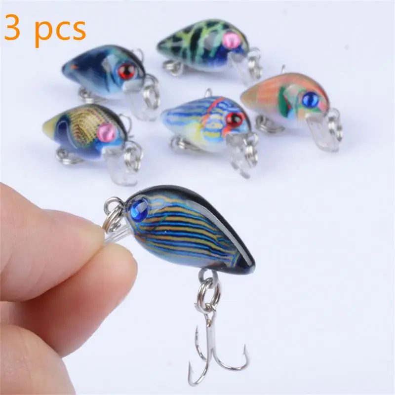 3 Pcs Luya Bait Painted Coated Mini Trout Little Fatty 3cm/4.5g Crazy Swing Bionic Crank Hard Pencil Bait Fishing Tackle
3 Pcs Luya Bait Painted Coated Mini Trout Little Fatty 3cm/4.5g Crazy Swing Bionic Crank Hard Pencil Bait Fishing Tackle