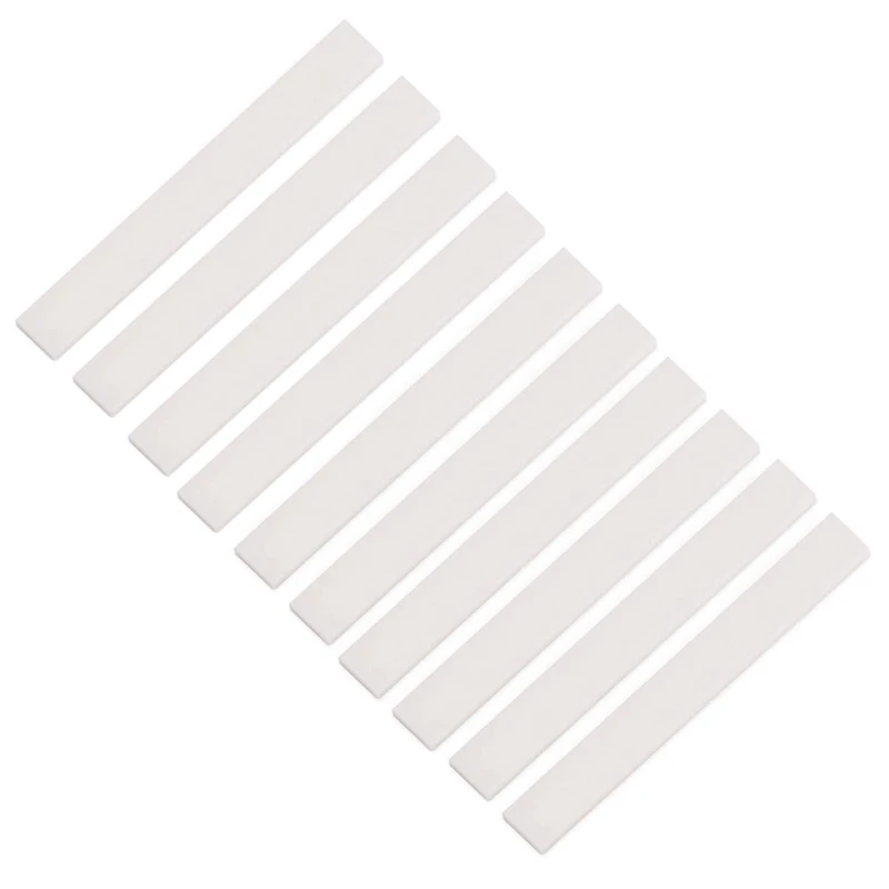 10PCS Bone Guitar String Bridge Saddle Blanks for Acoustic Classical Guitar Mandolin Banjo Ukulele Handmade DIY
10PCS Bone Guitar String Bridge Saddle Blanks for Acoustic Classical Guitar Mandolin Banjo Ukulele Handmade DIY