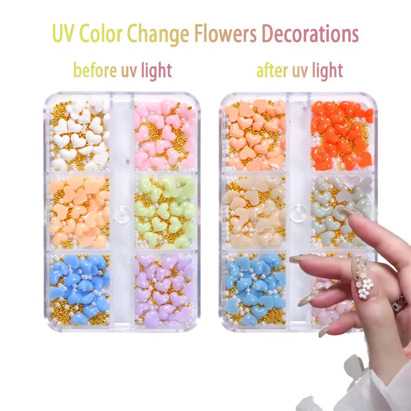Color-Changed Flower Decors 5petals Japanese Resin Macaroon Florets UV Flower Mix Nail 3D Accessory Kit 3+6mm Nail Decoration 
Color-Changed Flower Decors 5petals Japanese Resin Macaroon Florets UV Flower Mix Nail 3D Accessory Kit 3+6mm Nail Decoration