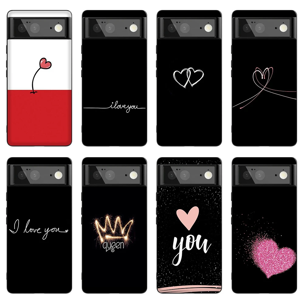 Love Heart Crown Case for Google Pixel 3aXL 3 3XL 4XL 4 4a 5G 5 5a 5G 6 Pro Protection Shell Silicone Covers Bumper Fundas
Love Heart Crown Case for Google Pixel 3aXL 3 3XL 4XL 4 4a 5G 5 5a 5G 6 Pro Protection Shell Silicone Covers Bumper Fundas