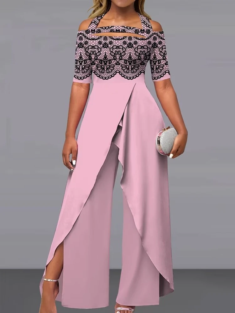 Женский комбинезон, повседневная Летняя женская одежда, комбинезоны, модные сексуальные комбинезоны с открытыми плечами и принтом, повседневный комбинезон с широкими штанинами для женщин
Женский комбинезон, повседневная Летняя женская одежда, комбинезоны, модные сексуальные комбинезоны с открытыми плечами и принтом, повседневный комбинезон с широкими штанинами для женщин