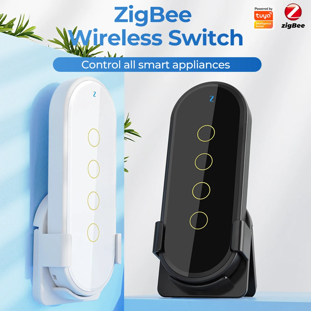 Беспроводной переключатель для умного дома Tuya ZigBee, дистанционное управление, модуль автоматизации для умного дома, флуоресцентная функция
Беспроводной переключатель для умного дома Tuya ZigBee, дистанционное управление, модуль автоматизации для умного дома, флуоресцентная функция