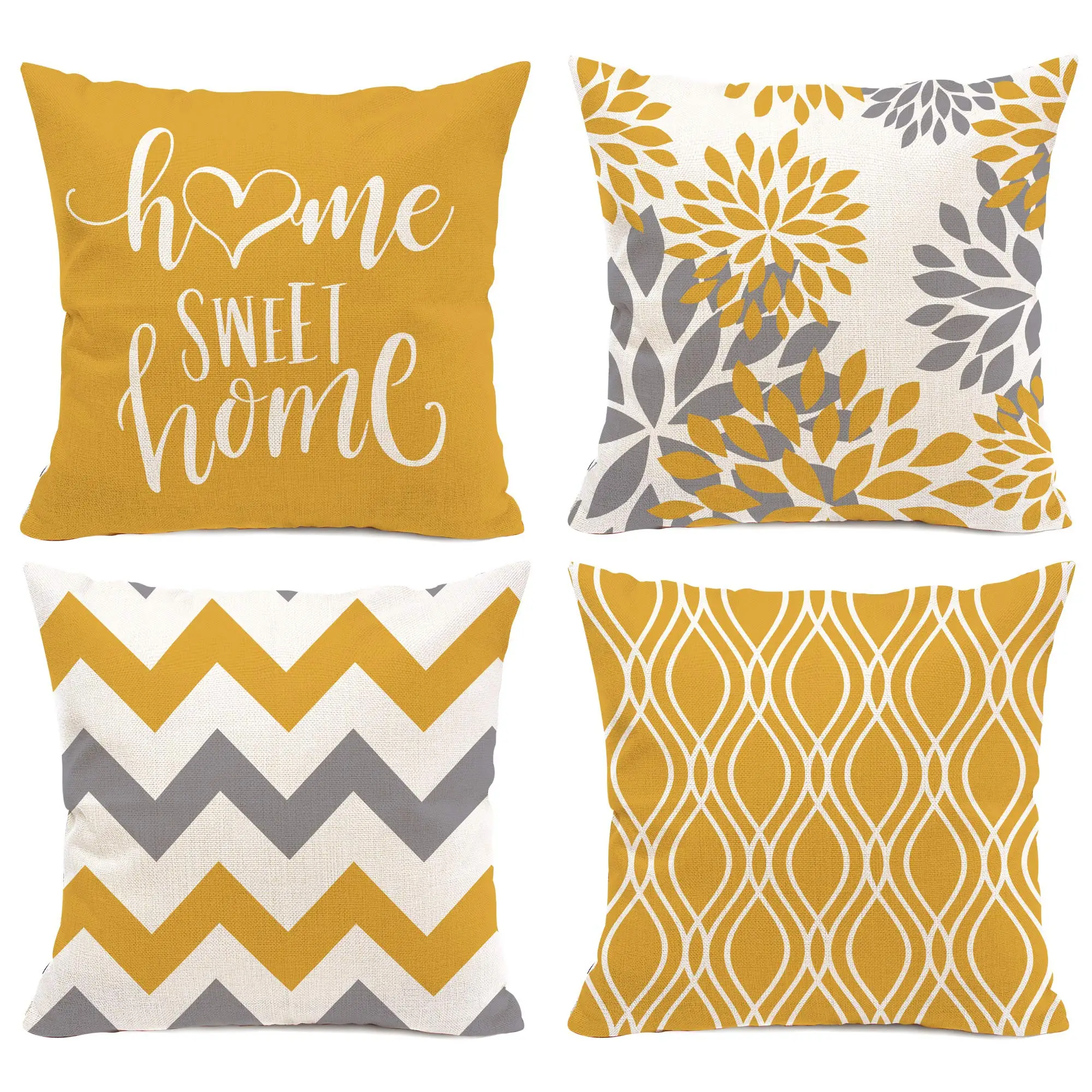 Yellow Geometric Floral Pillowcase Square Pillowcase Home Decor Sofa Car Cushion Cover 45x45cm
Yellow Geometric Floral Pillowcase Square Pillowcase Home Decor Sofa Car Cushion Cover 45x45cm