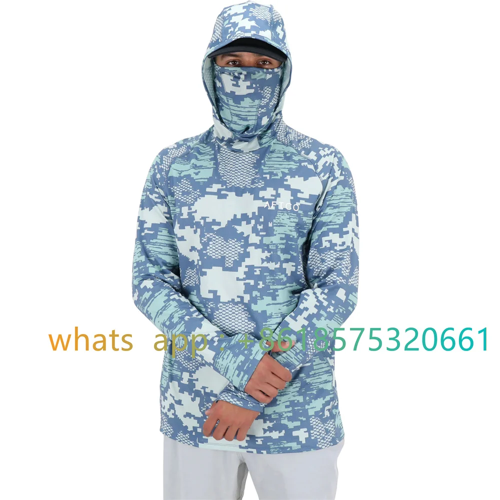 AFTCO UPF 50+ Men’s Long Sleeve Performance Fishing Hiking Shirt with Mask UV Neck Gaiter Hoodie Breathable Moisture 2023
AFTCO UPF 50+ Men’s Long Sleeve Performance Fishing Hiking Shirt with Mask UV Neck Gaiter Hoodie Breathable Moisture 2023