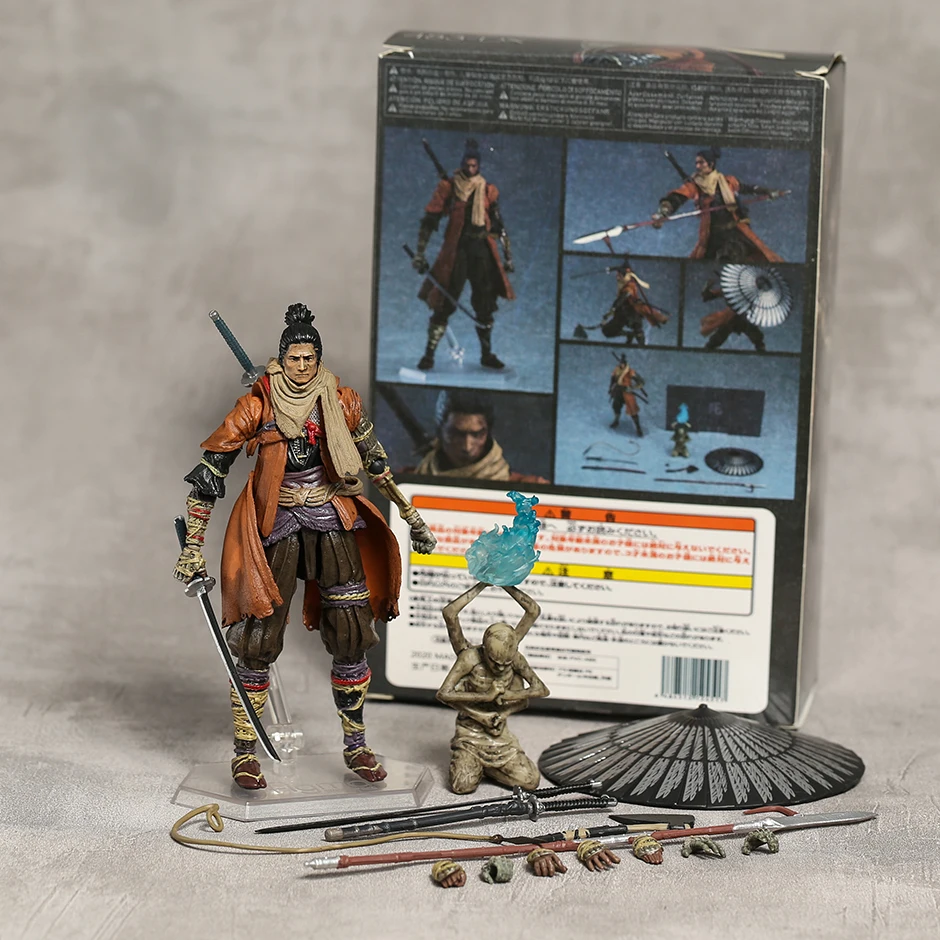

Figma 483-DX Shadows Die Twice Sekiro PVC Action Figure Collection Model Toy Doll Gift