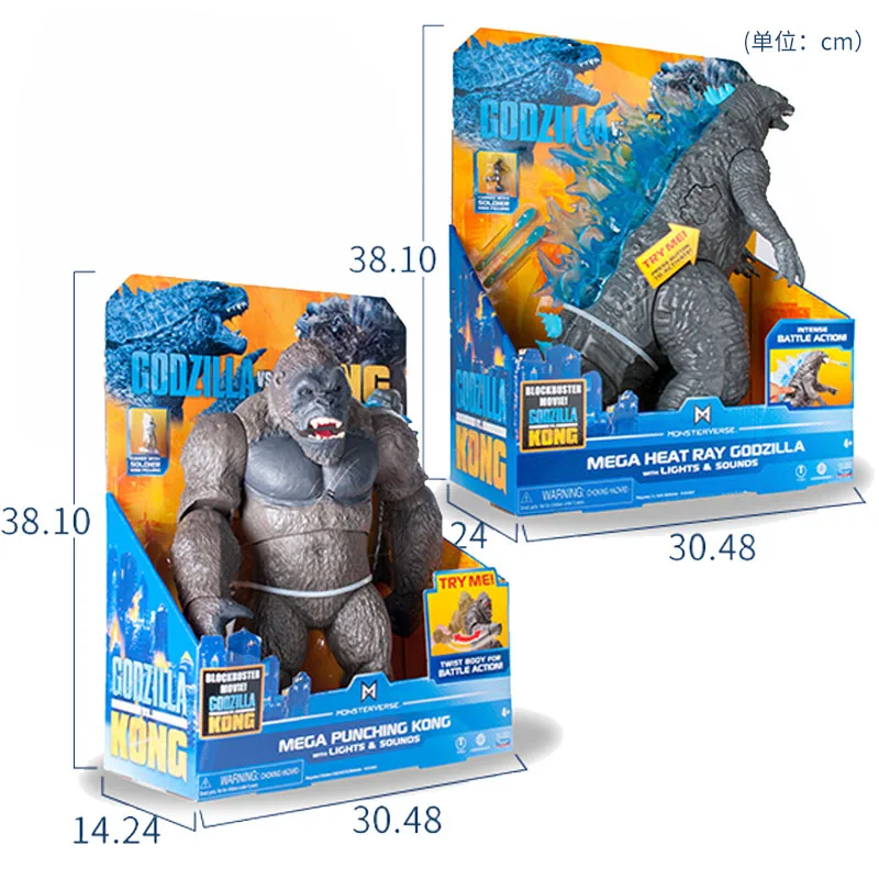 Оригинальная фигурка Godzilla Vs Kong 33 см, гигантский голос, мягкая резиновая подвижная фигурка, игрушка для детей, праздник, Рождество, подарок на...
Оригинальная фигурка Godzilla Vs Kong 33 см, гигантский голос, мягкая резиновая подвижная фигурка, игрушка для детей, праздник, Рождество, подарок на...
