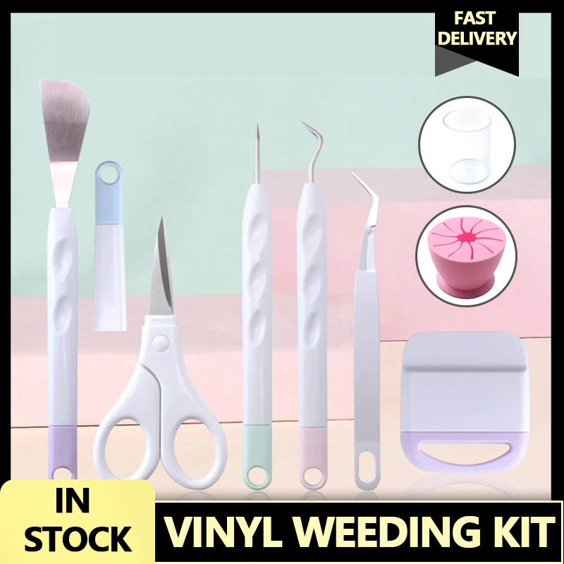 Portable Silhouette Cameo Vinyl Weeding Tools Kit Cameo Letters DIY Craft Tools Set For Cricut Machine Accessories Hot
Portable Silhouette Cameo Vinyl Weeding Tools Kit Cameo Letters DIY Craft Tools Set For Cricut Machine Accessories Hot