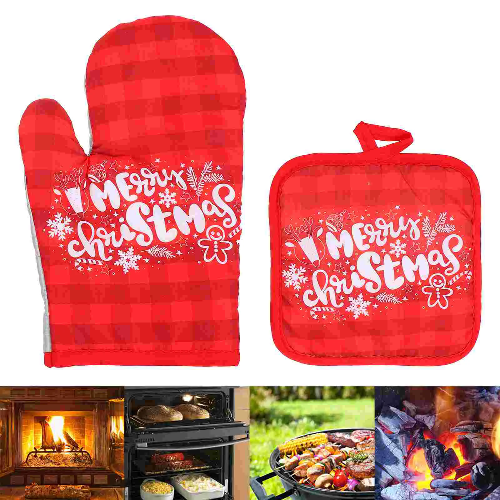Oven Glove Kitchen Pot Holders Resisting Heat Tablemitt Smoker Set Mitts Chrismas Pad Hot Cotton Holder Christmas Protector
Oven Glove Kitchen Pot Holders Resisting Heat Tablemitt Smoker Set Mitts Chrismas Pad Hot Cotton Holder Christmas Protector
