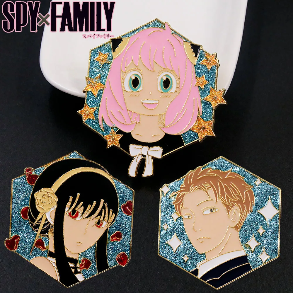 Anime SPY FAMILY Enamel Pin Brooch Yor Forger Cosplay Anya Loid Metal Badge On Clothes Backpack Accessories Jewelry For Friends
Anime SPY FAMILY Enamel Pin Brooch Yor Forger Cosplay Anya Loid Metal Badge On Clothes Backpack Accessories Jewelry For Friends