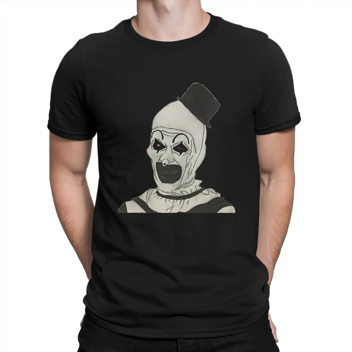 ART the Clown Unique TShirt Terrifier Horror Films Casual T Shirt Hot Sale Stuff For Men Women
ART the Clown Unique TShirt Terrifier Horror Films Casual T Shirt Hot Sale Stuff For Men Women