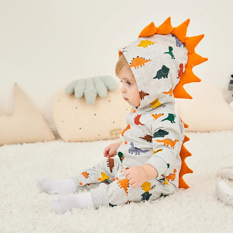 Hibobi Baby Clothes Long-sleeved Cute Dinosaur Printed Jumpsuit Boy Crawling Clothes Newborn Kids Outfit Autumn
Hibobi Baby Clothes Long-sleeved Cute Dinosaur Printed Jumpsuit Boy Crawling Clothes Newborn Kids Outfit Autumn