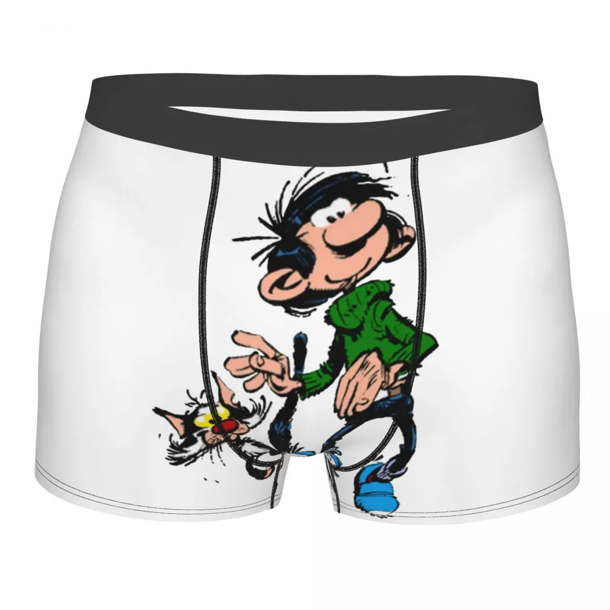 Мужские трусы Gaston Lagaffe Gomer, боксеры, дышащее нижнее белье, новинка, мужские трусы
Мужские трусы Gaston Lagaffe Gomer, боксеры, дышащее нижнее белье, новинка, мужские трусы