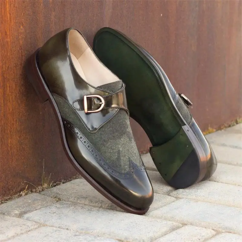Туфли Monk Shoes мужские из искусственной замши, Классическая модная деловая повседневная обувь из искусственной замши, с одной пряжкой, KB851
Туфли Monk Shoes мужские из искусственной замши, Классическая модная деловая повседневная обувь из искусственной замши, с одной пряжкой, KB851