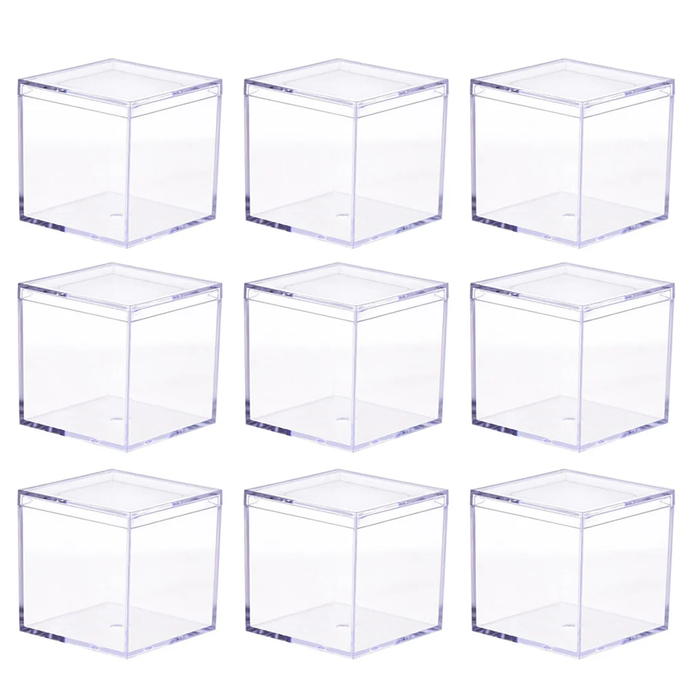 9Pcs Household Candy Storage Boxes Portable Jewelry Cases Multi-function Acrylic Cases
9Pcs Household Candy Storage Boxes Portable Jewelry Cases Multi-function Acrylic Cases