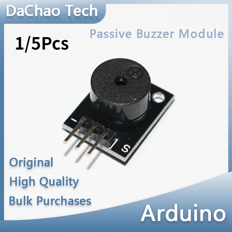 1/5Pcs KY-006 Small Passive Buzzer Module for LH Accessories Suitable for Arduino Passive Speaker Ring Module Sensor Module
1/5Pcs KY-006 Small Passive Buzzer Module for LH Accessories Suitable for Arduino Passive Speaker Ring Module Sensor Module