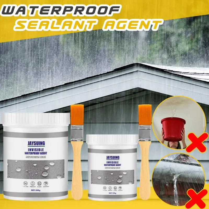 Transparent Waterproof Sealant Agent Bathroom Kitchen Exterior Wall Leak-Proof Water Plugging Supplementary Sealing Coating
Transparent Waterproof Sealant Agent Bathroom Kitchen Exterior Wall Leak-Proof Water Plugging Supplementary Sealing Coating