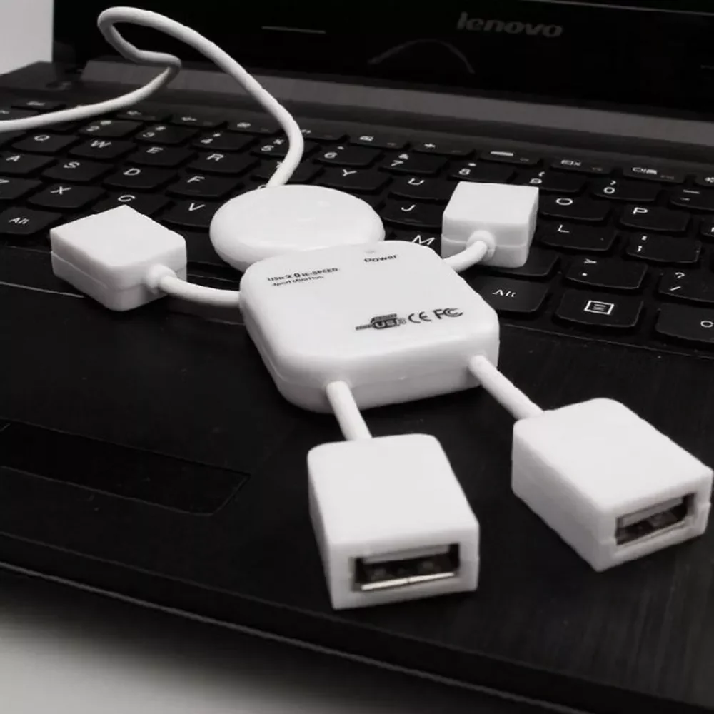 2018 Newest Humanoid 4 Port Hub High-Speed USB 2.0 Splitter Cable Adapter for Laptop PC drop Shipping
2018 Newest Humanoid 4 Port Hub High-Speed USB 2.0 Splitter Cable Adapter for Laptop PC drop Shipping