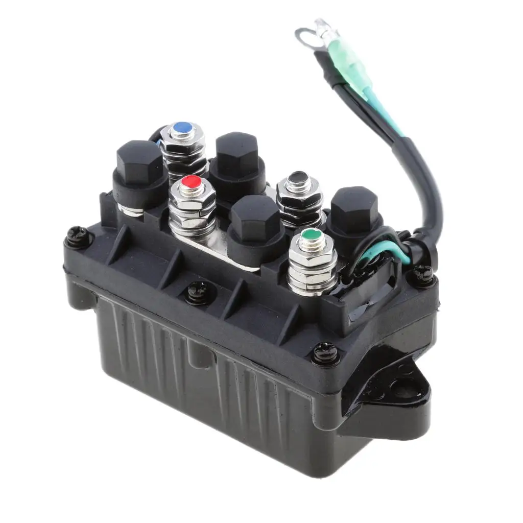 2 Pin Relay Replace Motors Engine HP, 40HP, 50HP, 60HP, 75HP, 90HP, 150HP, 250HP #6390-00
2 Pin Relay Replace Motors Engine HP, 40HP, 50HP, 60HP, 75HP, 90HP, 150HP, 250HP #6390-00
