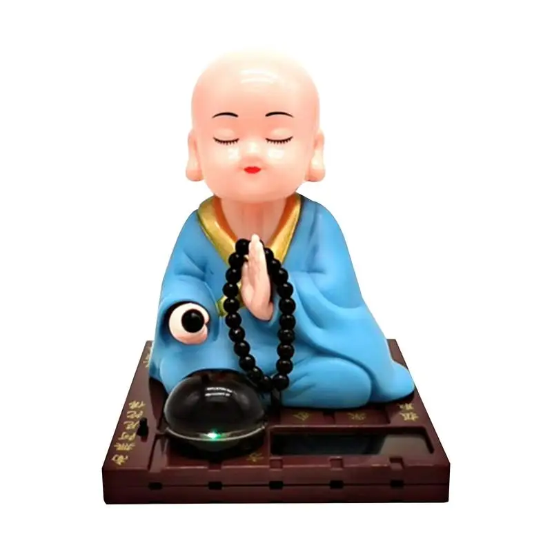 Little Monk Figurine Solar Head Toys Solar Powered Shaking Head Monk Toy Solar Shake Head Little Monk Car Decoration Bring
Little Monk Figurine Solar Head Toys Solar Powered Shaking Head Monk Toy Solar Shake Head Little Monk Car Decoration Bring