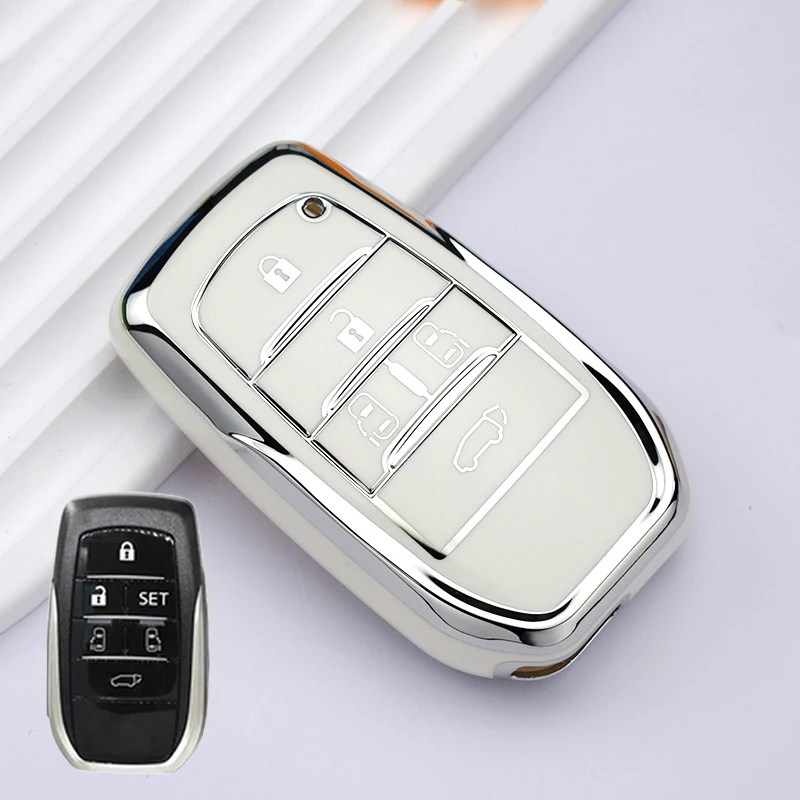 Чехол для автомобильного ключа из ТПУ для Toyota Vellfire Alphard 30 Series 2 Voxy Noah Esquire Harrier Previa 5, 6-кнопочный брелок, аксессуары
Чехол для автомобильного ключа из ТПУ для Toyota Vellfire Alphard 30 Series 2 Voxy Noah Esquire Harrier Previa 5, 6-кнопочный брелок, аксессуары