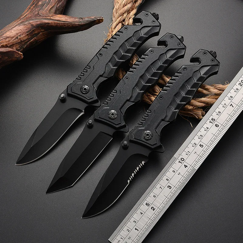 Folding Knife Tactical Survival Pocket Knives Hunting Camping Blade Edc Multi High Hardness Broken Window Hammer Survival Knife
Folding Knife Tactical Survival Pocket Knives Hunting Camping Blade Edc Multi High Hardness Broken Window Hammer Survival Knife