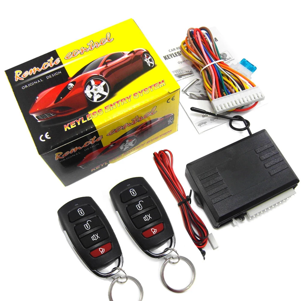 1pc Car Alarm Keyless Entry System Auto Central Control Locking With Remote Control Keyless Entry System Electric Accessories
1pc Car Alarm Keyless Entry System Auto Central Control Locking With Remote Control Keyless Entry System Electric Accessories