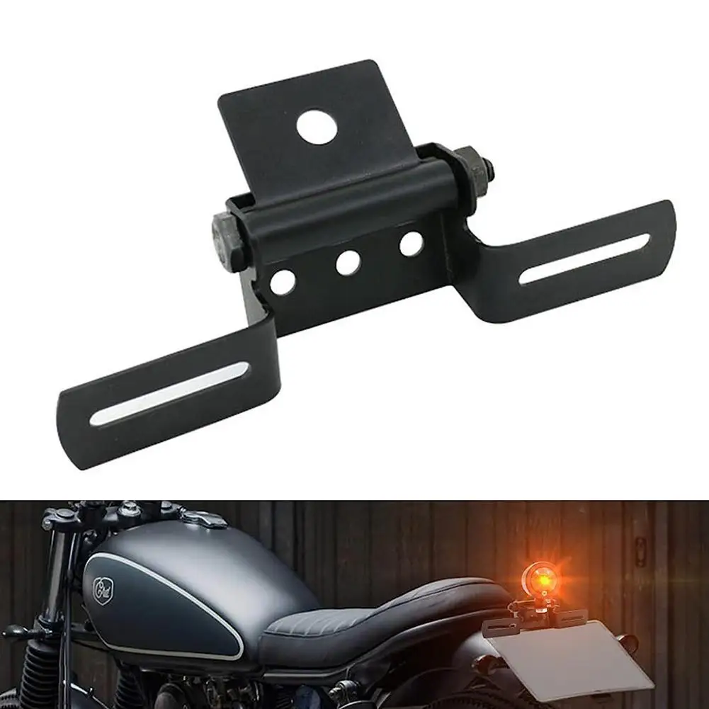 Motorcycle License Plate Lamp Bracket Retro Rear Tail Lamp Holder Universal Adjustable Folding License Plate Holder Universal
Motorcycle License Plate Lamp Bracket Retro Rear Tail Lamp Holder Universal Adjustable Folding License Plate Holder Universal