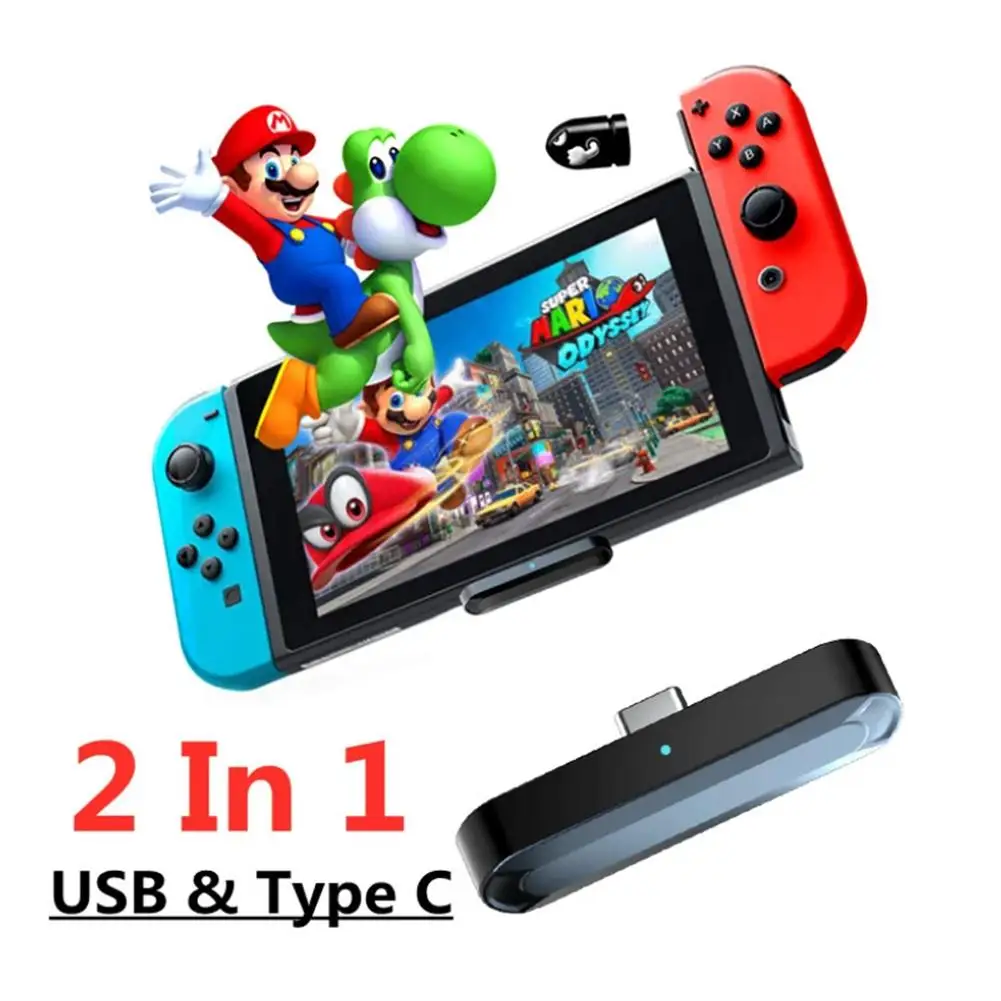 Audio Wireless Adapter Bluetooth5.0 Transmitter Low Latency With USB-A Adapter Computer TV Audio Adapter For Switch/PS4 PC
Audio Wireless Adapter Bluetooth5.0 Transmitter Low Latency With USB-A Adapter Computer TV Audio Adapter For Switch/PS4 PC