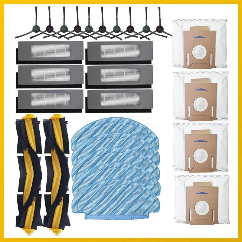 Main / Side Brush For ECOVACS DEEBOT OZMO T8 / T8 AIVI Robot Vacuum Cleaner Dust Bag Filter Disposable Mop Cloth Kit Accessories
Main / Side Brush For ECOVACS DEEBOT OZMO T8 / T8 AIVI Robot Vacuum Cleaner Dust Bag Filter Disposable Mop Cloth Kit Accessories