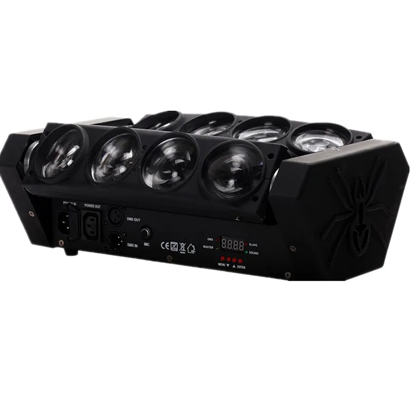 WAYU 2PCS/LOT Led Spider Moving Head Light 8x12W 4in1 RGBW Led Party Light DJ Lighting Beam DMX DJ Lights Disco Bar
WAYU 2PCS/LOT Led Spider Moving Head Light 8x12W 4in1 RGBW Led Party Light DJ Lighting Beam DMX DJ Lights Disco Bar