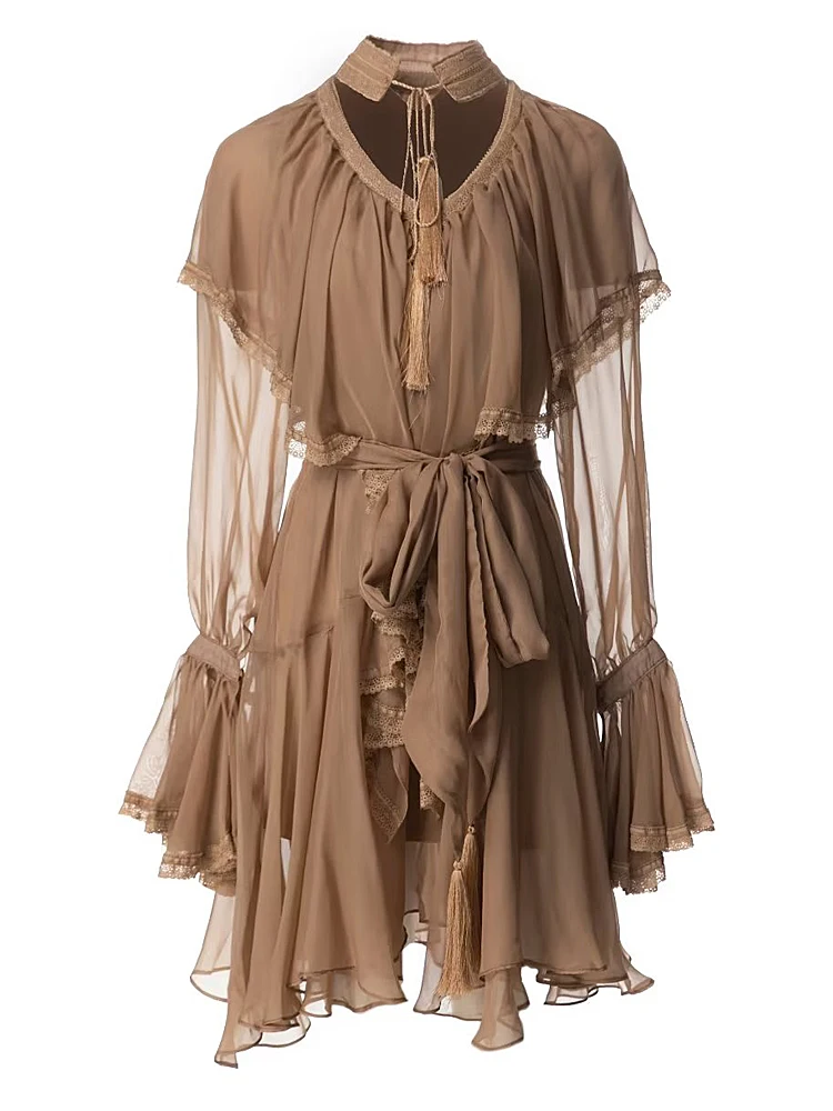 New Ladies Summer High Quality Pure Color Loose Lace Up Party Sexy Luxury Girls Chic Elegant Casual Runway Celebrity Mini Dress
New Ladies Summer High Quality Pure Color Loose Lace Up Party Sexy Luxury Girls Chic Elegant Casual Runway Celebrity Mini Dress