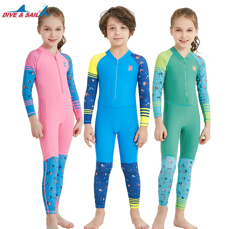 2023 New Children Diving Suit Long-sleeve Bathing Wettop Sunblock Thin Style Jumpsuit Summer Swimwear Anti-UV Wetsuit
2023 New Children Diving Suit Long-sleeve Bathing Wettop Sunblock Thin Style Jumpsuit Summer Swimwear Anti-UV Wetsuit