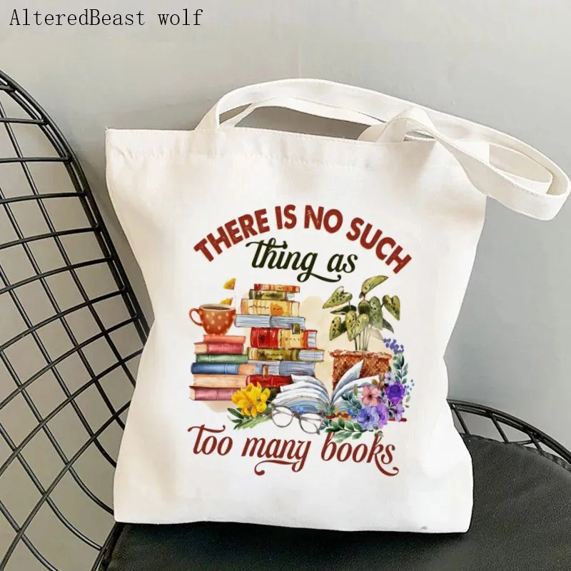 Women Shopper bag Flowery Books And Tea Printed Bag Harajuku Shopping Canvas Shopper Bag girl handbag Tote Shoulder Lady Bag
Women Shopper bag Flowery Books And Tea Printed Bag Harajuku Shopping Canvas Shopper Bag girl handbag Tote Shoulder Lady Bag