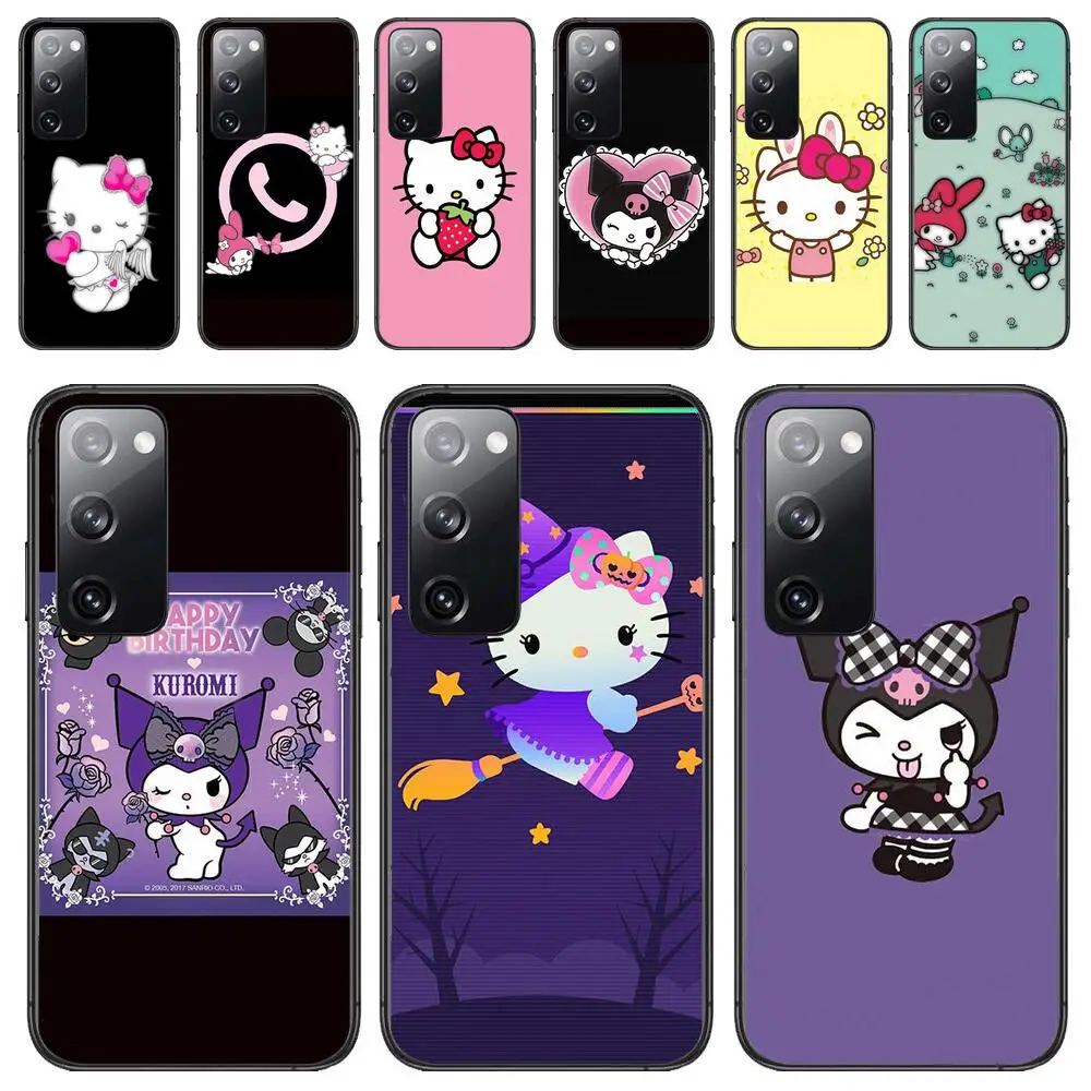 Kuromi Hello Kitty Phone cover For Samsung Galaxy S30 s21 fe s20 s7 s5 s8 Plus s9 s10 s10e s21 Ultra Note 10 lite Phone case sof
Kuromi Hello Kitty Phone cover For Samsung Galaxy S30 s21 fe s20 s7 s5 s8 Plus s9 s10 s10e s21 Ultra Note 10 lite Phone case sof