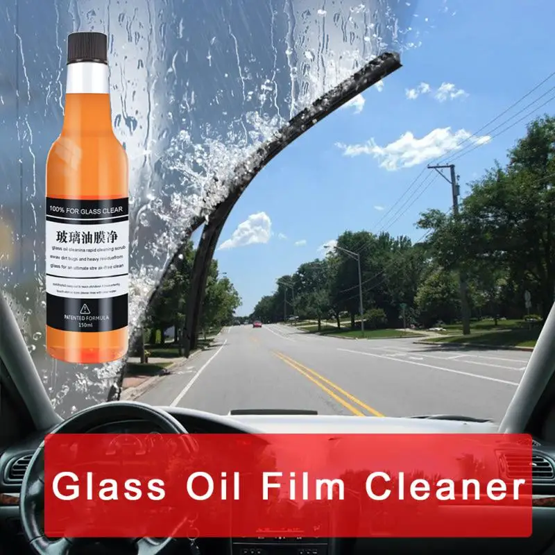 150ml Car Glass Oil Film Remover Auto Scratch Remove Agent Windshield Cleaning Liquid Car Cleaning Tools Car Accessories
150ml Car Glass Oil Film Remover Auto Scratch Remove Agent Windshield Cleaning Liquid Car Cleaning Tools Car Accessories