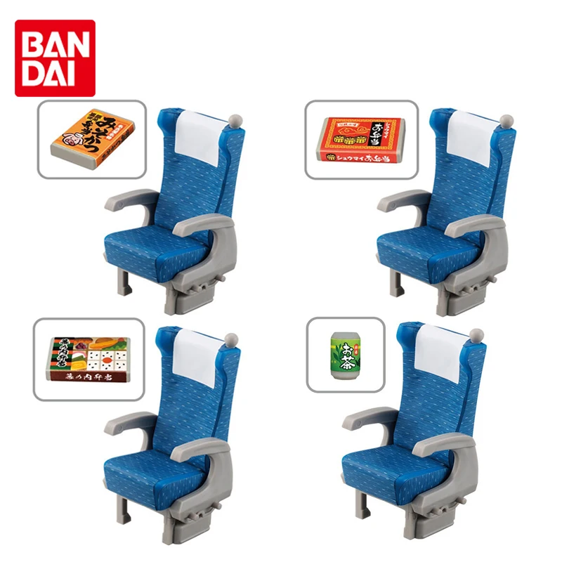Фигурки героев аниме Bandai N700A Nozomi Seat Kawaii оригинальные игрушки для мальчиков и