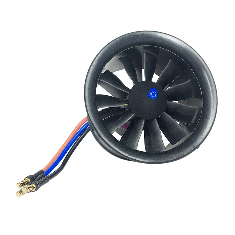EDF 64mm 3500KV 4S 11 Blades RC Fan Propeller with Brushless Motor for RC JET Airplane Drone Model Spare Parts
EDF 64mm 3500KV 4S 11 Blades RC Fan Propeller with Brushless Motor for RC JET Airplane Drone Model Spare Parts