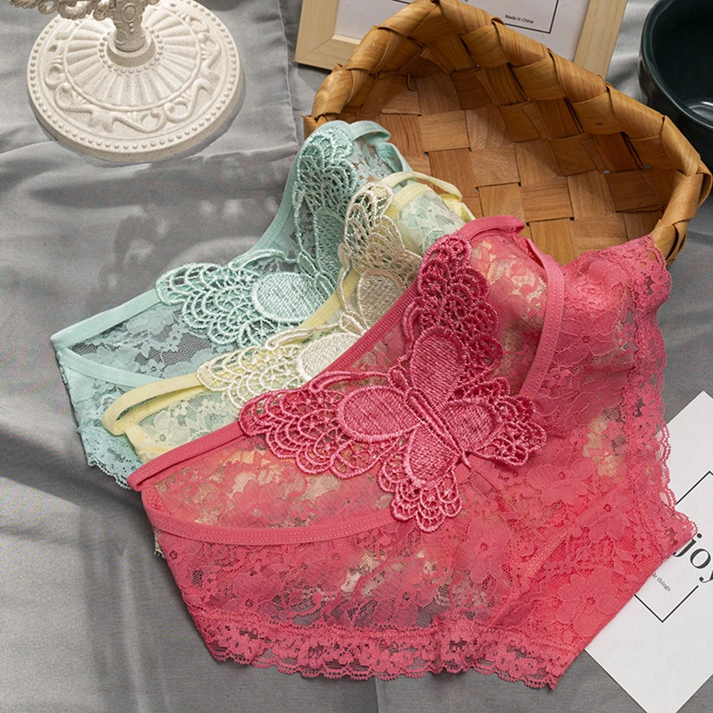 Ladies Lace Sexy Comfortable Lingerie Panties Girls Embroidered Bows Transparent Seamless Briefs Cotton Crotch Women's Panties
Ladies Lace Sexy Comfortable Lingerie Panties Girls Embroidered Bows Transparent Seamless Briefs Cotton Crotch Women's Panties