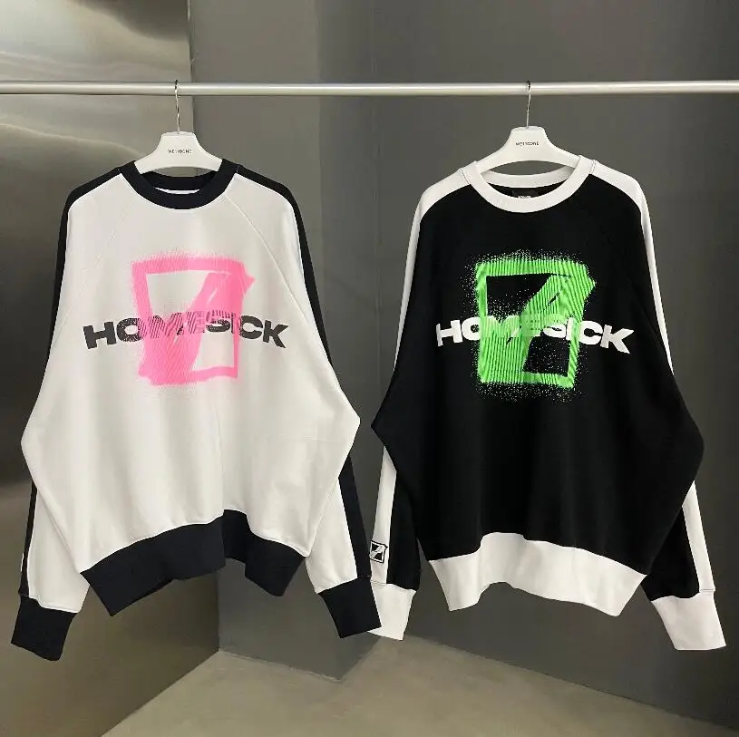 21FW TOP NEW hip-hop WE11DONE Sweatshirts Men Women 1:1 Black White Patchwork Square Welldone Oversize Crewneck Sweatshirts
21FW TOP NEW hip-hop WE11DONE Sweatshirts Men Women 1:1 Black White Patchwork Square Welldone Oversize Crewneck Sweatshirts