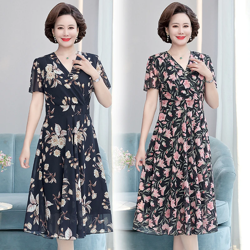 Summer long Vintage Floral Chiffon Midi Sundress Elegant Women Plus Size Boho Dresses Party Short Sleeve Runway Vestidos
Summer long Vintage Floral Chiffon Midi Sundress Elegant Women Plus Size Boho Dresses Party Short Sleeve Runway Vestidos