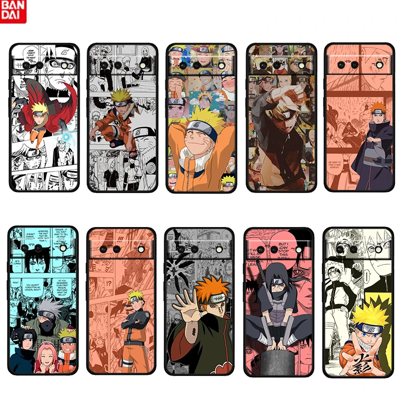 Cute Anime NARUTO Boys Shockproof Cover For Google Pixel 6 6A 5 4 5A 4A XL Pro 5G TPU Soft Black Phone Case Fundas Cover Coque
Cute Anime NARUTO Boys Shockproof Cover For Google Pixel 6 6A 5 4 5A 4A XL Pro 5G TPU Soft Black Phone Case Fundas Cover Coque