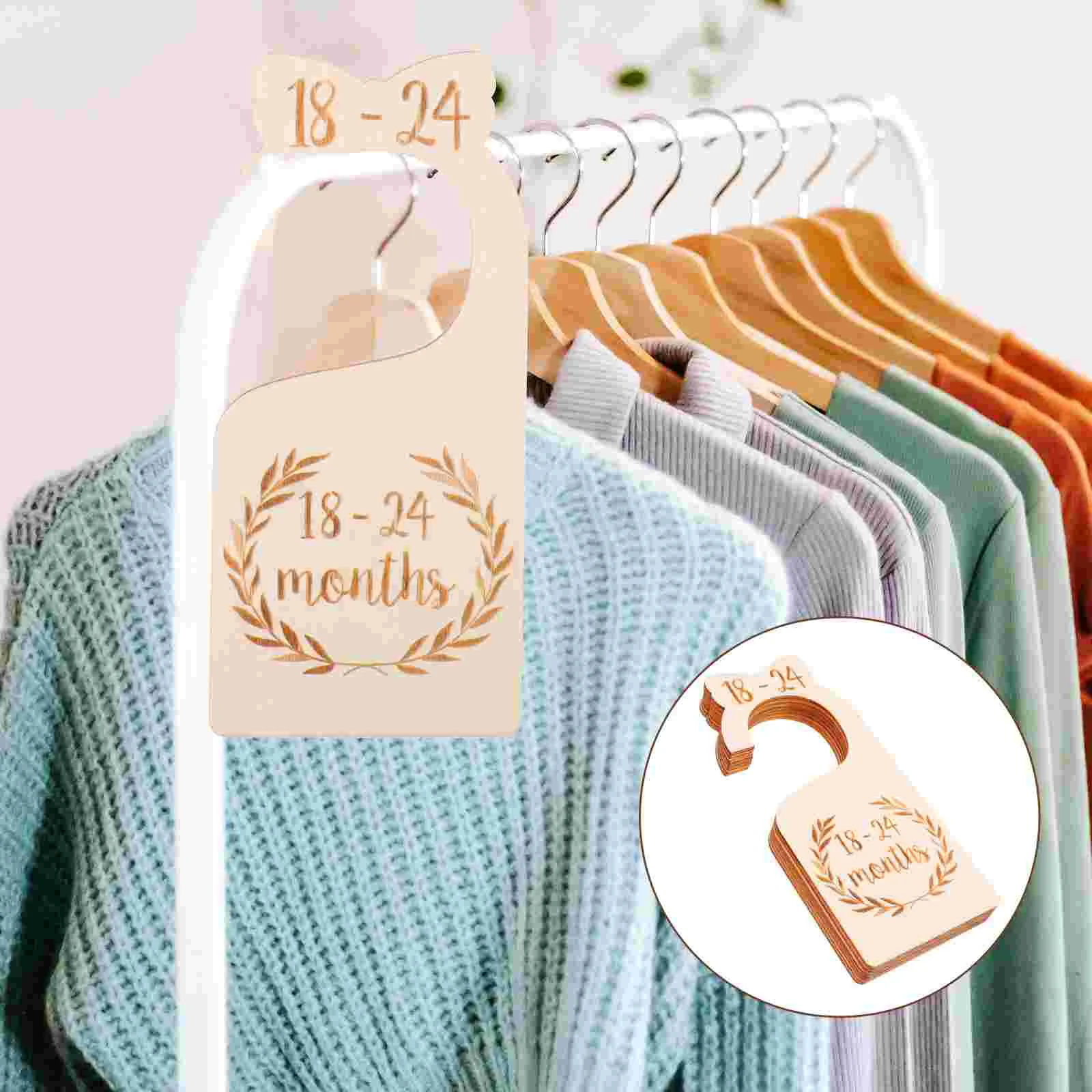 Dividers Closet Baby Nursery Size Clothing Newborn Clothes Divider Hanger Kids Woodenorganizer Organizers Hangers Wardrobe
Dividers Closet Baby Nursery Size Clothing Newborn Clothes Divider Hanger Kids Woodenorganizer Organizers Hangers Wardrobe