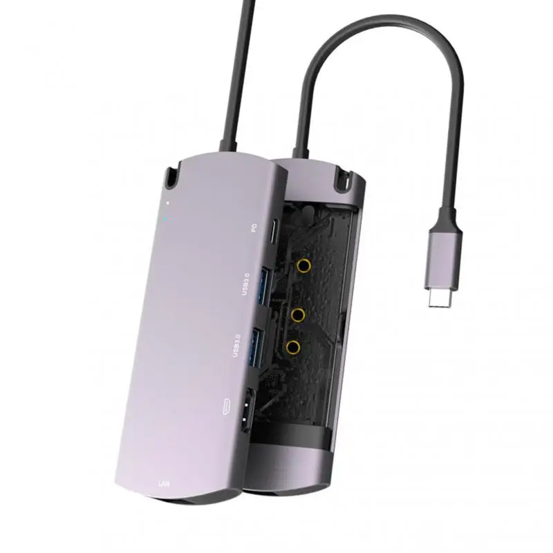 M.2 NGFF Hard Disk Box + Docking Station 6-in-1 NGF Mobile Storage Dock Type-C Multiport Type C USB-C Adapter For Macbook Air
M.2 NGFF Hard Disk Box + Docking Station 6-in-1 NGF Mobile Storage Dock Type-C Multiport Type C USB-C Adapter For Macbook Air
