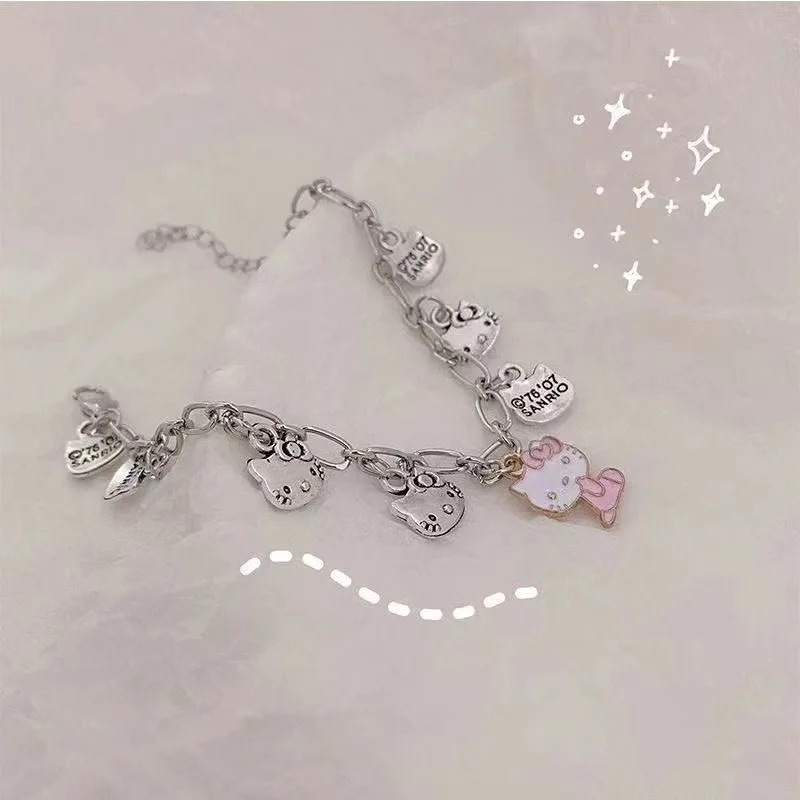 Hello Kitty Bracelet Personality All-Match Student Minimalist Cartoon Hello Kitty Bracelet Female Gifts
Hello Kitty Bracelet Personality All-Match Student Minimalist Cartoon Hello Kitty Bracelet Female Gifts